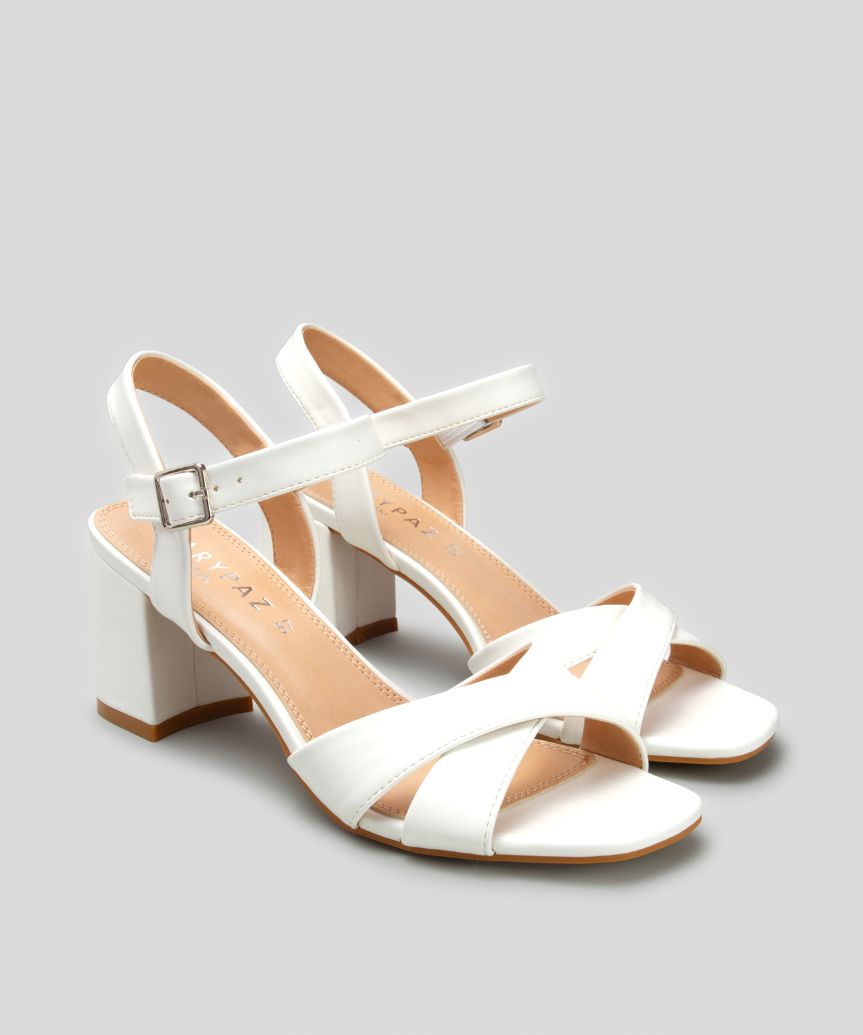 Sand&aacute;lia de salto tiras cruzadas image number null